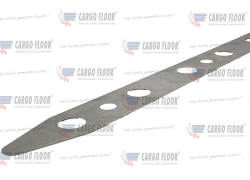 Tira de soldadura para perfis em L com dedo longo 6xM12 cabeça redonda