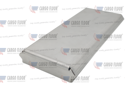 Embout en acier inoxydable 2 mm [0,08”] pour profilé de sous-plateforme/rail LR/LP, L = 250 mm [9,8”]